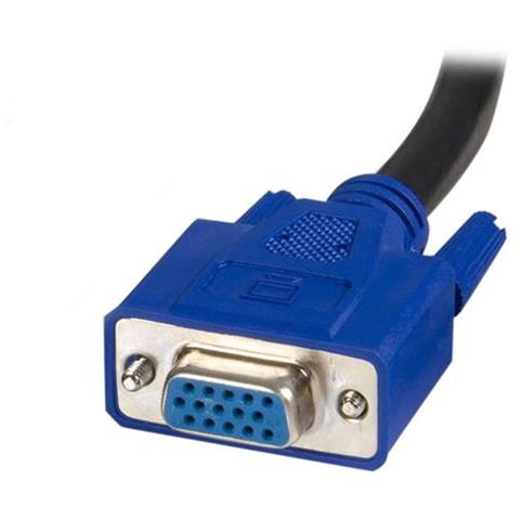 15 ft. USB+VGA 2-in-1 KVM Switch Cable, USB+VGA - Foto 1